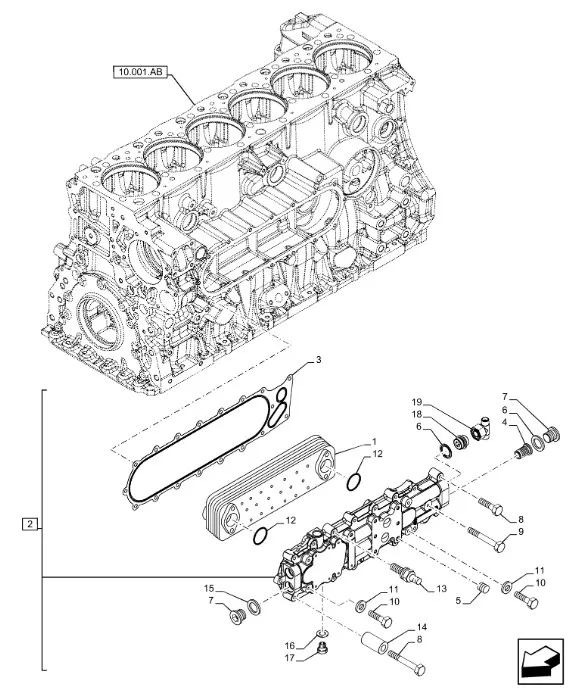 5801489595 - радиатор