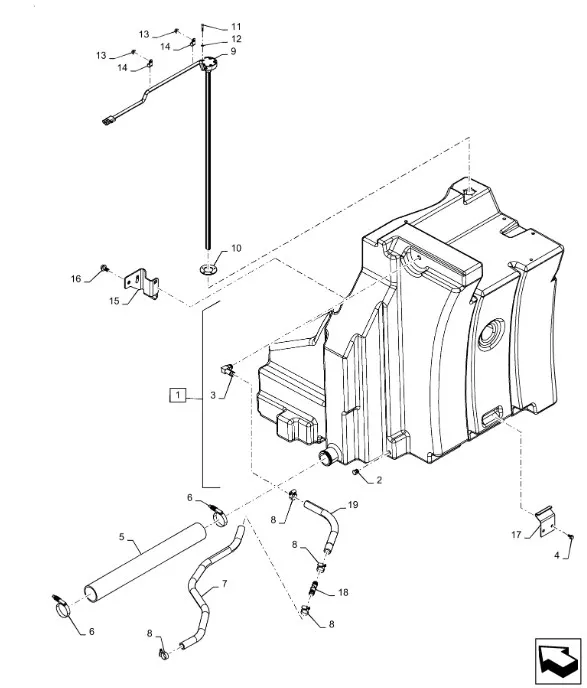 48049287 - Топливный бак