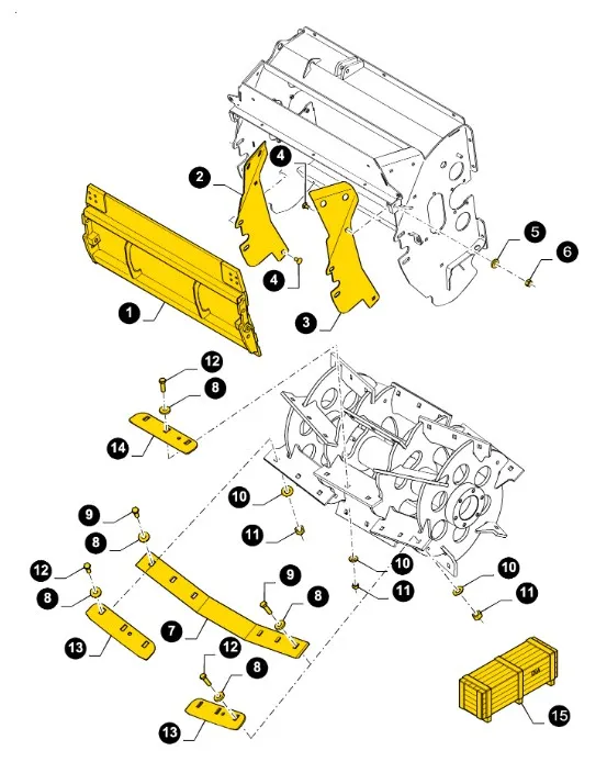 48088327 - пластина износа