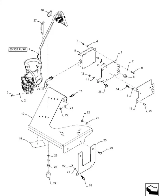 47454014 - Кронштейн