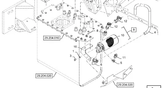 920018851 - фильтр гидравлического масла